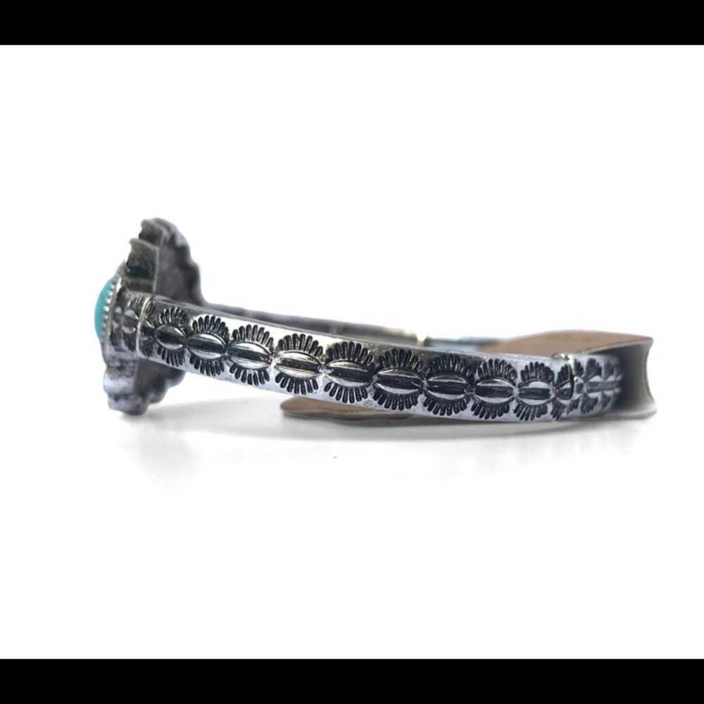 Turquoise western women’s cute summer fall stretchy bracelet - Picture 4 of 6